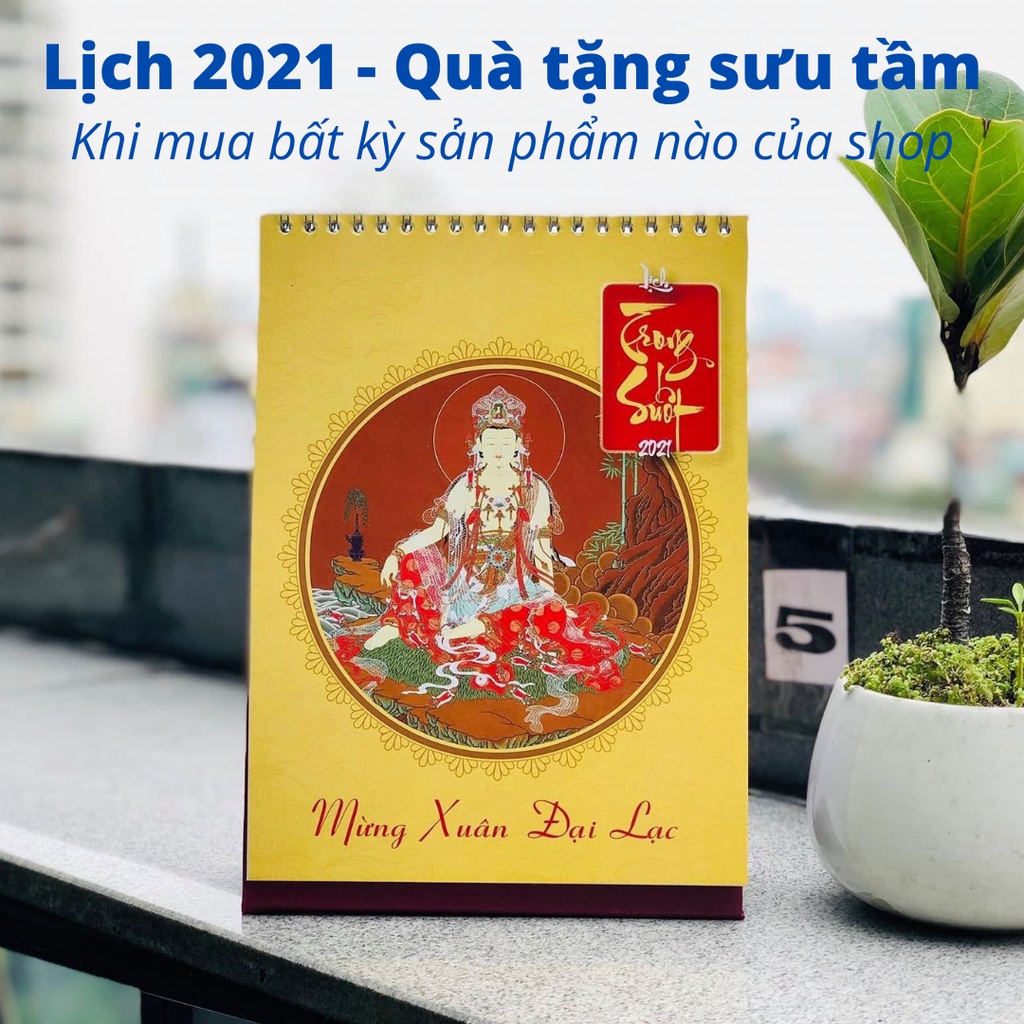 Lịch Trong Suốt 2021 - Ấn phẩm dành cho sưu tầm - Phật lich Trong Suot với các thông điệp truyền cảm hứng