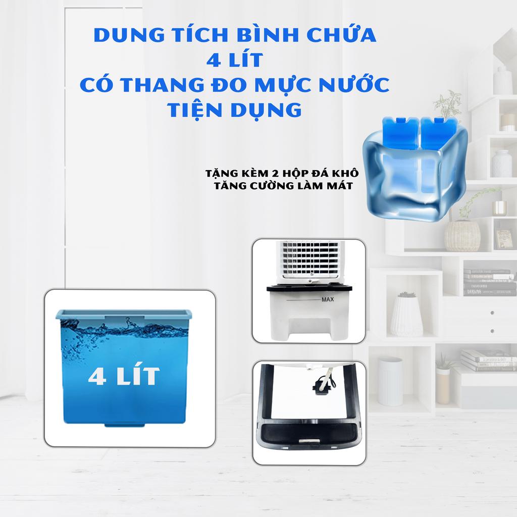 Quạt Làm Mát Không Khí Công Suất 65W Quạt Điều Hòa Cồng Suất Lớn Tiết Kiệm Điện - Bảo Hành 24 Tháng