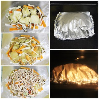 Combo 5 giấy bạc, nướng,làm giòn thức ăn..ngon tuyệt