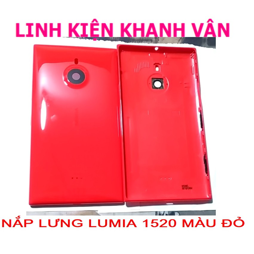 NẮP LƯNG LUMIA 1520 MÀU ĐỎ