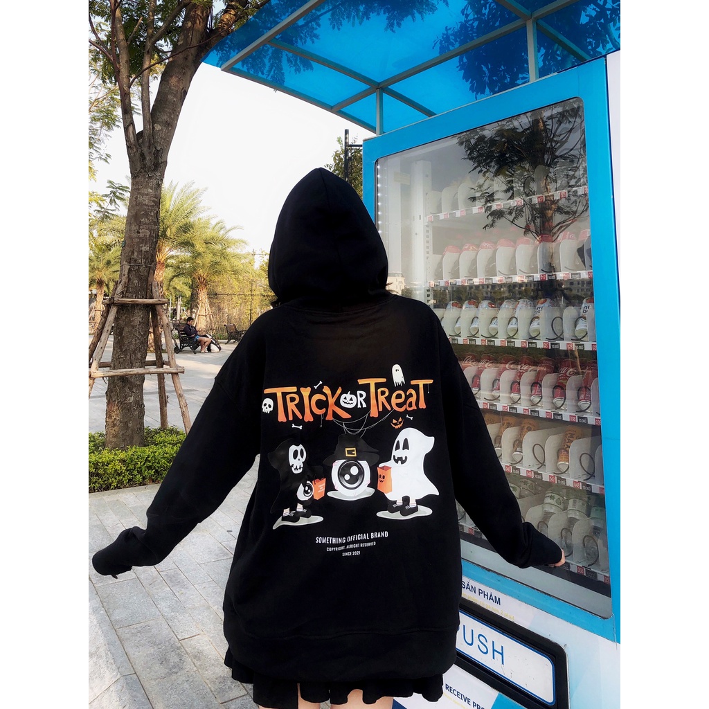 Áo Hoodie Local Brand Something HD Trick Treat