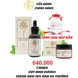 Combo tái tạo hỏa tốc bà lão - serum hỏa tốc