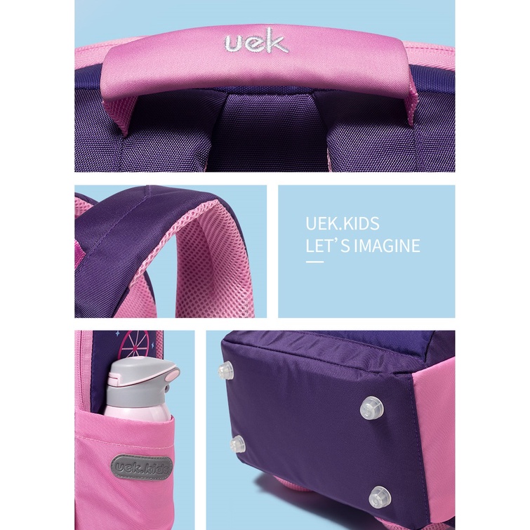 Balo uek Dream cho bé tiểu học siêu nhẹ full box