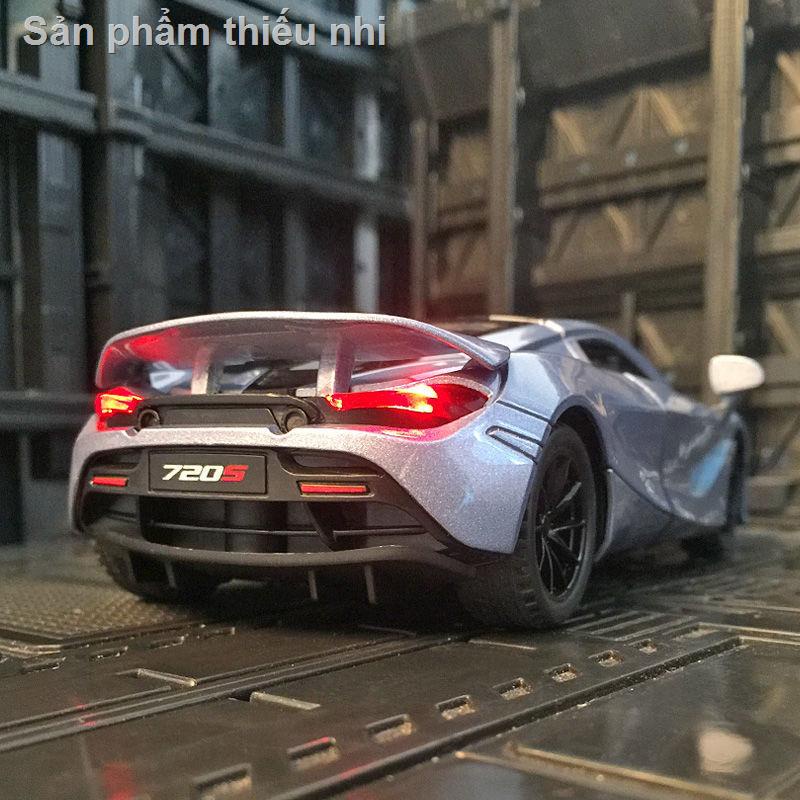 Sản phẩm thiếu nhi1:32 mô phỏng hình xe hơi hợp kim McLaren 720s Đồ trang trí chơi cậu bé siêu