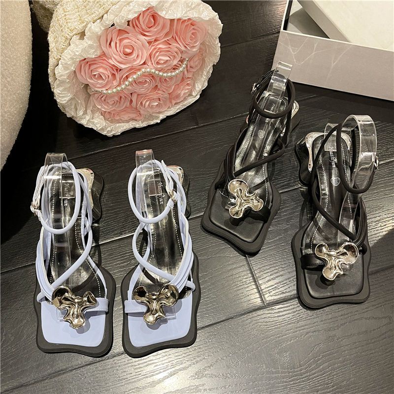 Sandal Hở Ngón Thiết Kế Mới Đế Dày Cao Cấp Thời Trang