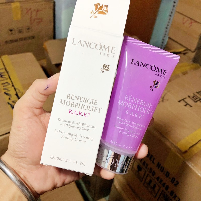 Gel Tẩy Tế Bào Chết Dùng Cho Da Mặt Lancome Renergie 80ml làm mềm da tẩy sạch sâu và nuôi dưỡng làn da