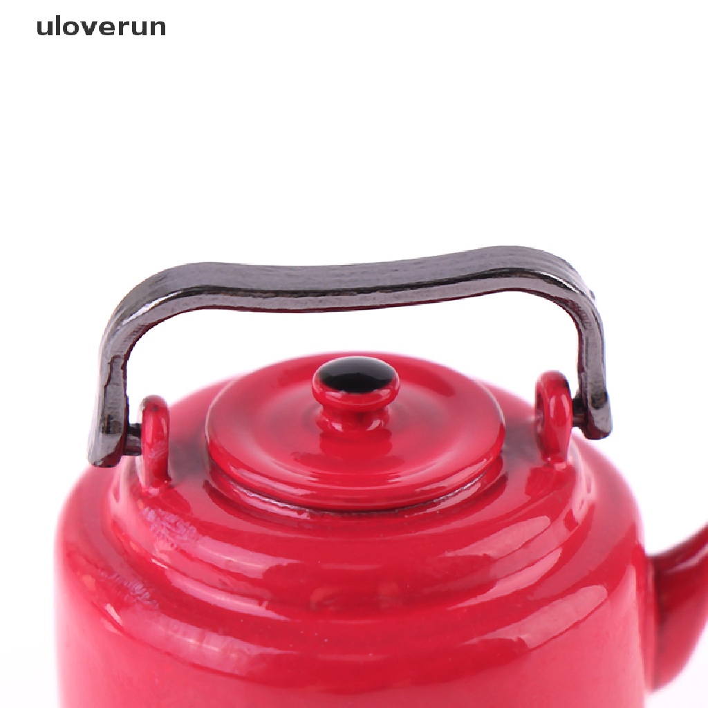 Ấm Trà Mini Tỉ Lệ 1 / 12 Xinh Xắn Dành Cho Nhà Búp Bê