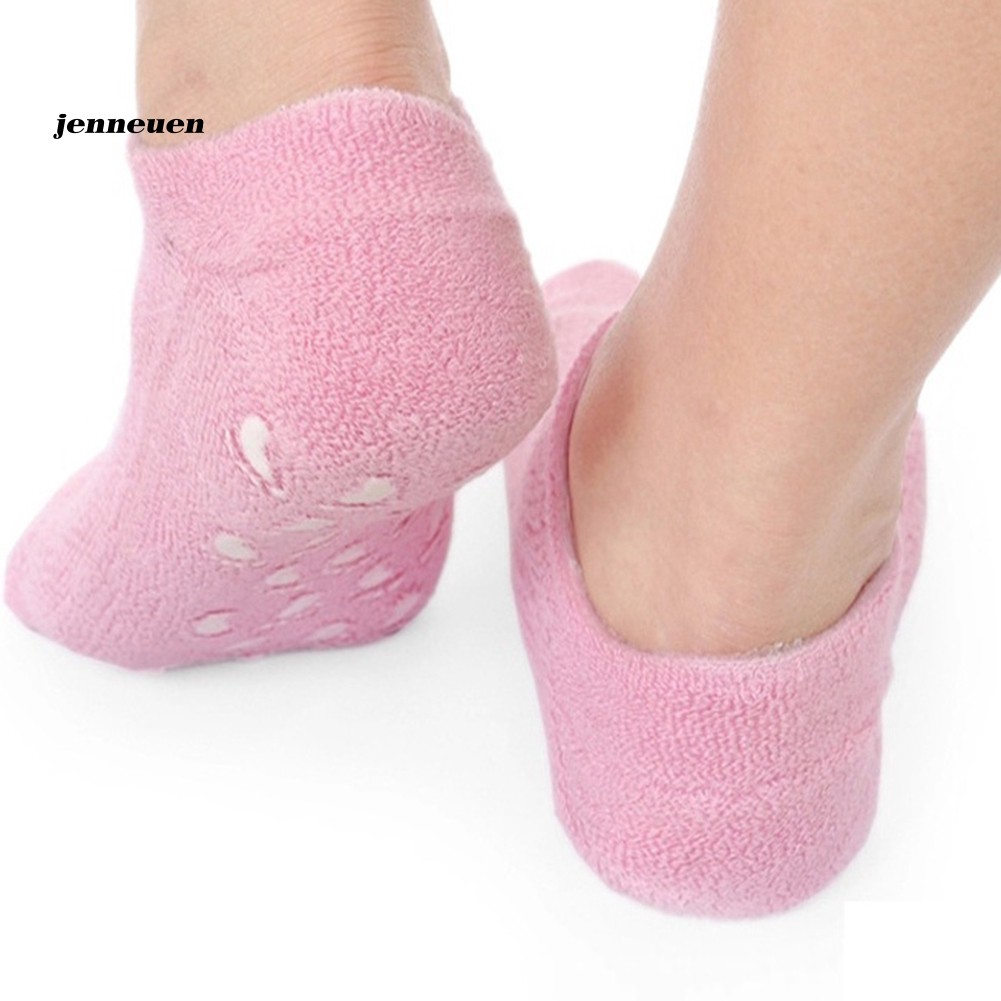 [Hàng mới về] Tất gel spa dưỡng ẩm làm mềm chăm sóc da chân