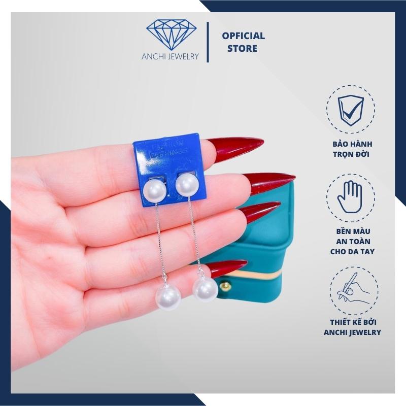 Khuyên tai sao biển nạm đá - chuẩn bạc ý 925 sáng đẹp, ACJ3590