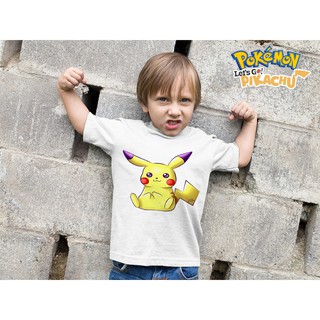 Áo thun Cotton Unisex - Movie - Pikachu - Pikachu ngạc nhiên