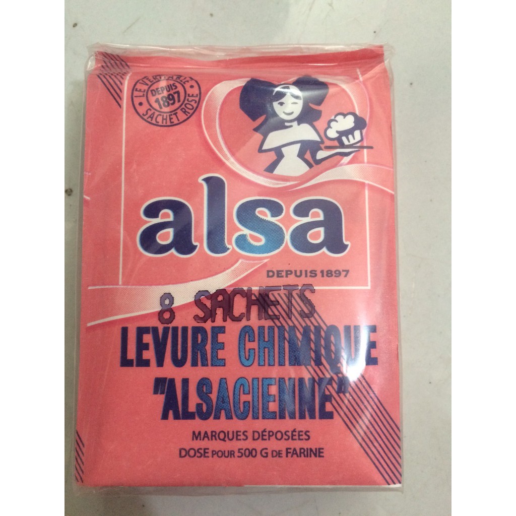 Bột nổi/ baking powder Alsa ( 1lốc: 8 gói)