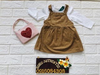 Set yếm & áo tay dài H&M Auth