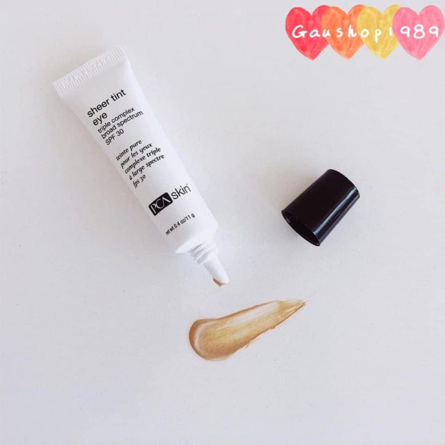 [PCA] [full size] Kem chống nắng dành riêng cho mắt - PCA SKIN Sheer Tint Eye Triple Complex Broad Spectrum SPF 30