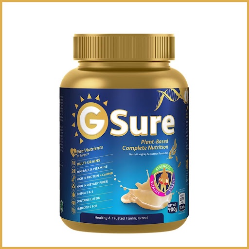 Bột ngũ cốc dinh dưỡng Gsure GoodMorning, hộp 900g, nhập khẩu Malaysia