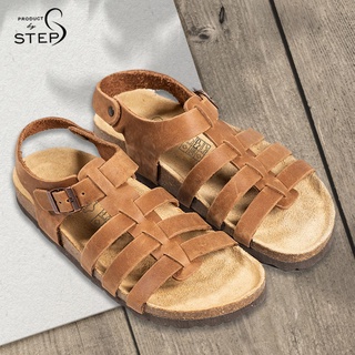 [Sandal] Giày đế trấu Unisex Da Quai chiến binh (Size 35-39)