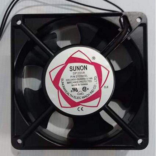 Quạt thông gió mini 12x12cm 220V - đa năng | BigBuy360 - bigbuy360.vn