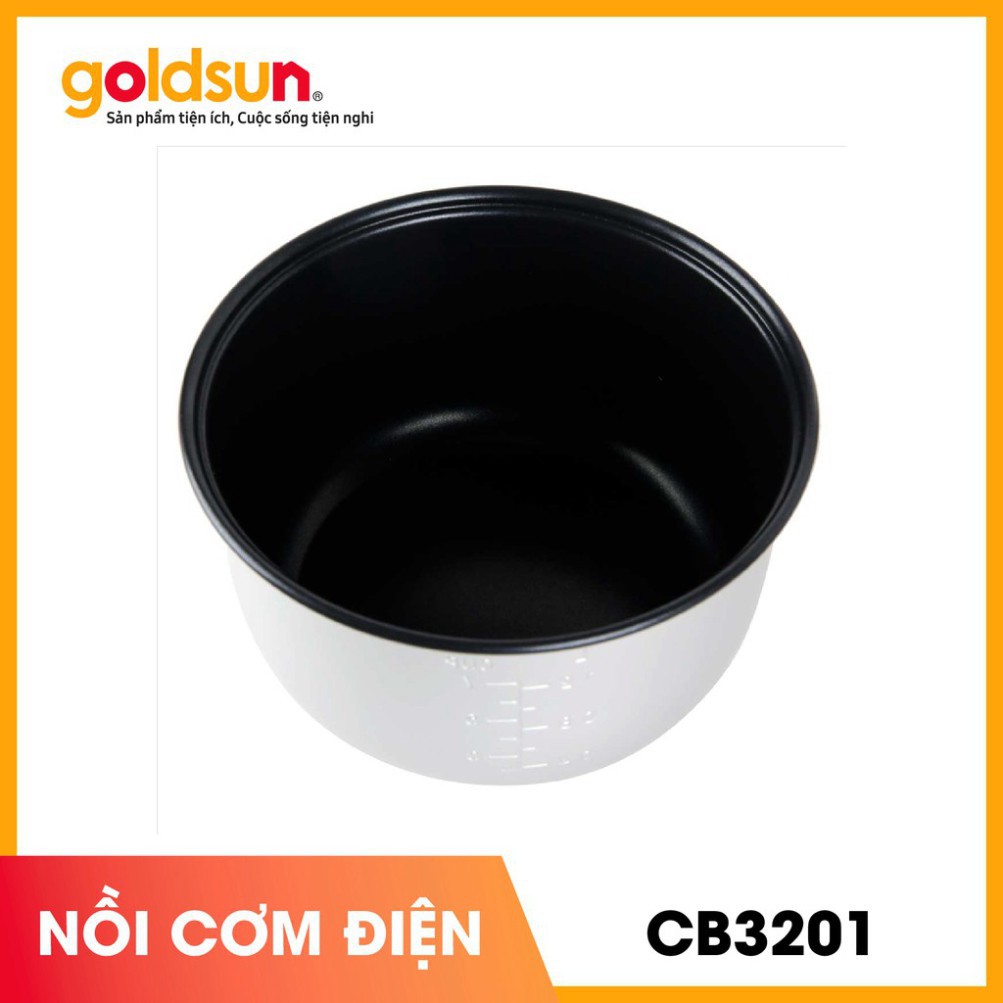 [Hàng Chính Hãng] Nồi cơm điện Goldsun CB3201 1,2Lít - Bảo Hành 24 Tháng