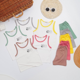 BỘ BA LỖ THUN LẠNH IN LỤA SIÊU MỊN CHO BÉ 9-20KG