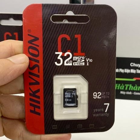 Thẻ Nhớ Micro SD HIK VISION 32GB 92Mb/s CHÍNH HÃNG - BH 3 Năm Giá Rẻ | BigBuy360 - bigbuy360.vn