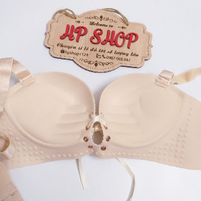 Áo đúc nâng ngực dây rút - áo ngực tạo khe gom ngực 033 | BigBuy360 - bigbuy360.vn