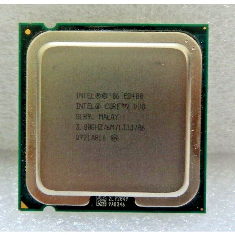 BỘ VI XỬ LÝ INTEL CPU CORE 2 DUO E8400 3.0 GHZ Cũ