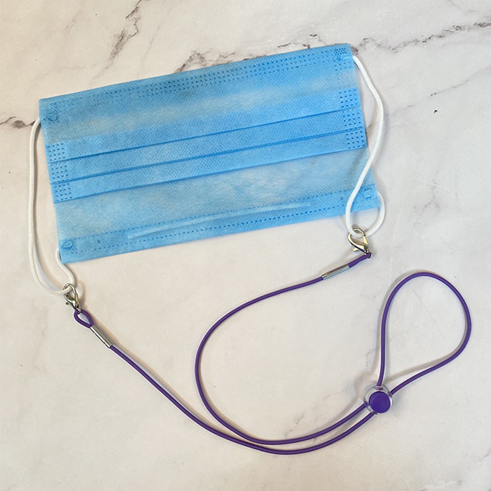 EPOCH Dây Đeo Khẩu Trang Chất Liệu Da Pu Kiểu Dáng Thời Trang