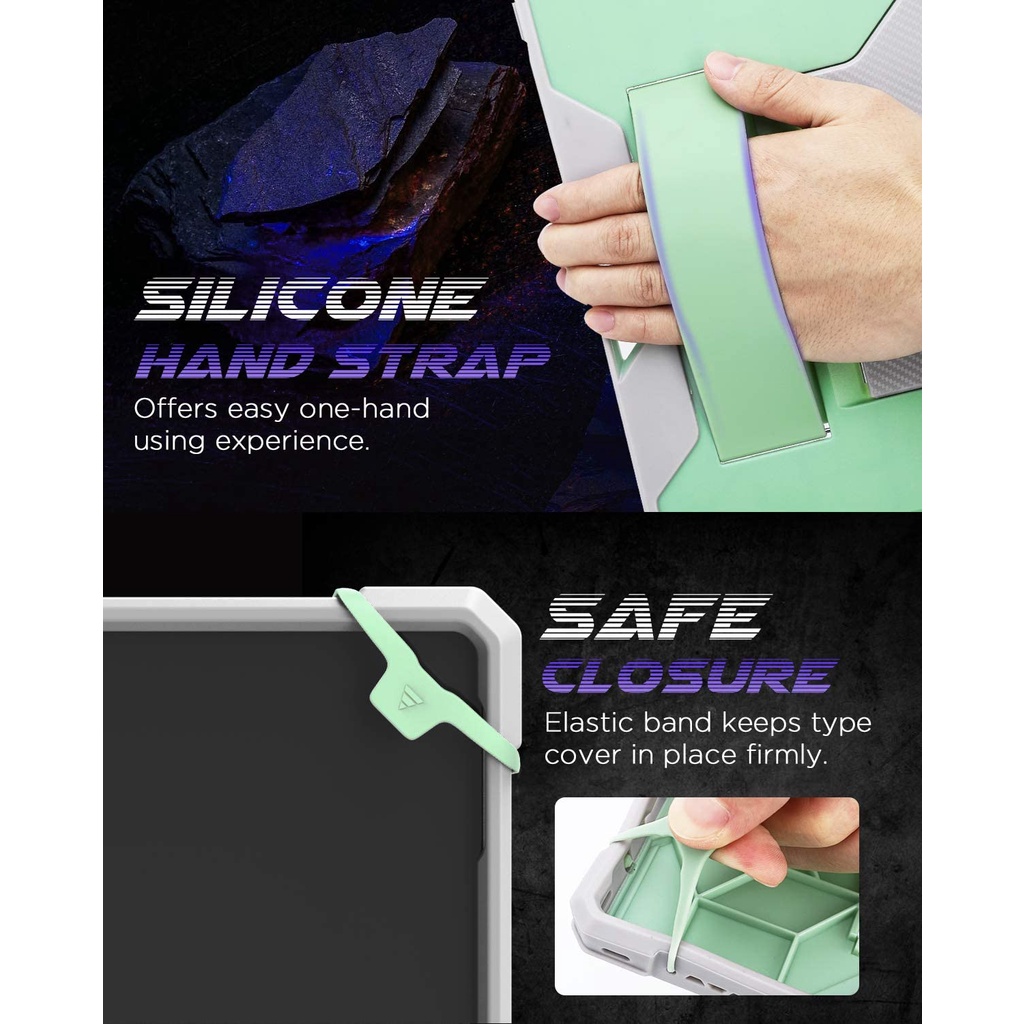 Bao da máy tính bảng chống sốc có ngăn đựng bút thích hợp cho Surface Pro 7 / Pro 6 / Pro 5 / Pro 4 / Pro LTE