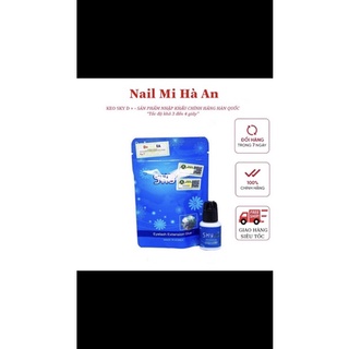Keo nối mi sky D+,keo khô chậm dành cho người mới học nối