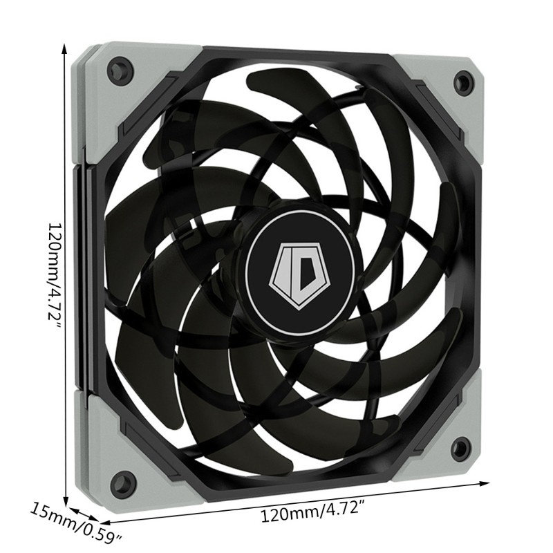 Quạt Tản Nhiệt Làm Mát Cpu Pc Siêu Mỏng 12015xt 120mm