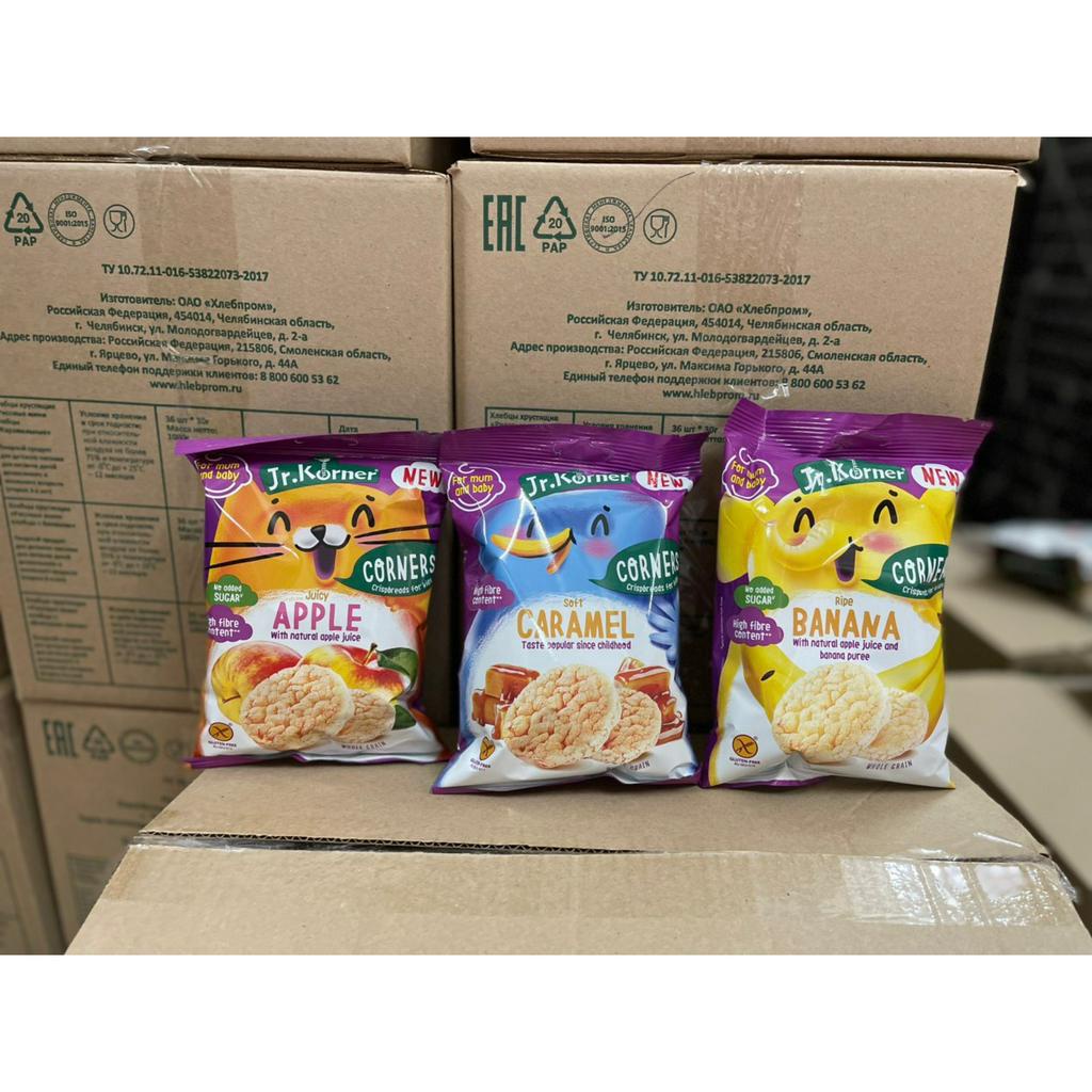 Bánh gạo mini ít đường Nga 30g