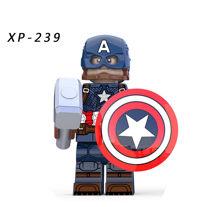 Mô Hình Lắp Ráp Nhân Vật Captain America KT1031
