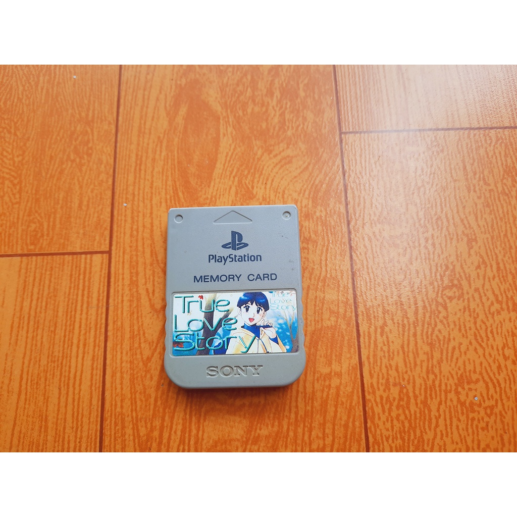 Thẻ nhớ Memory Card PS1 zin có sẵn tệp lưu Yugioh siêu cấp