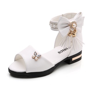 Sandal cho bé gái da mềm dễ thương