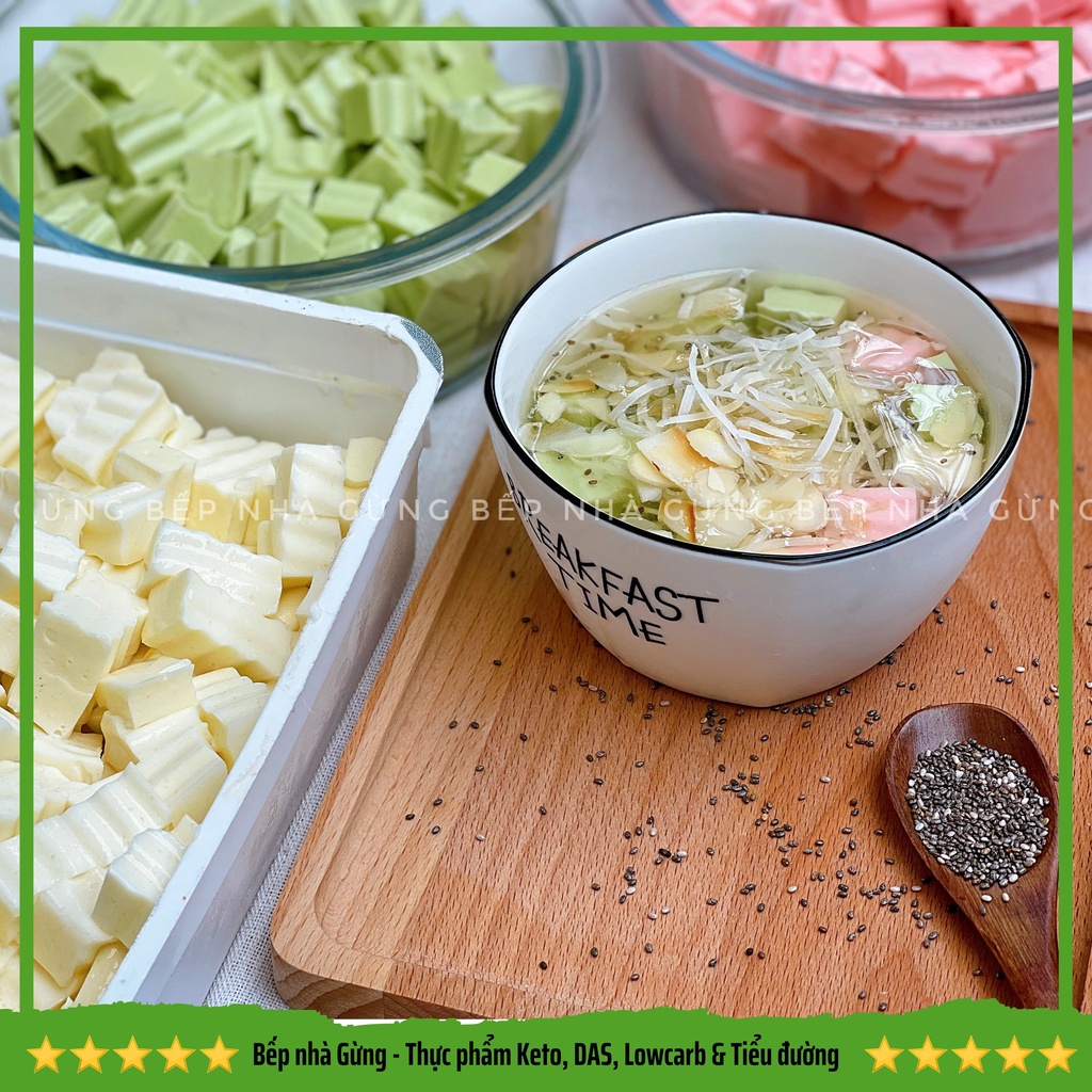 <HỎA TỐC> Chè khúc bạch - For Keto, DAS, Lowcarb, Eatclean & Tiểu đường