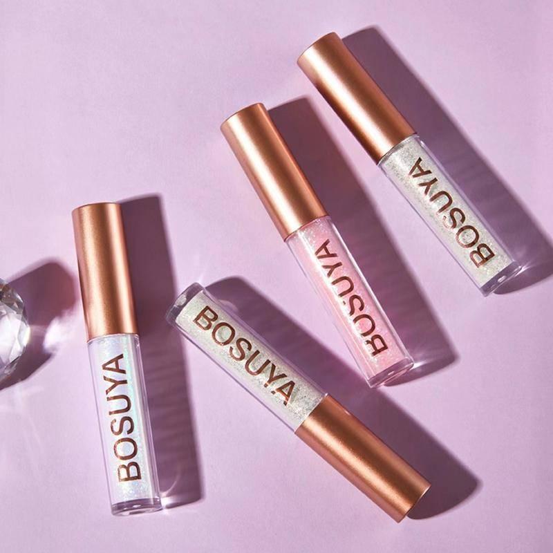 Phấn mắt dạng lỏng màu ánh kim lấp lánh lâu trôi