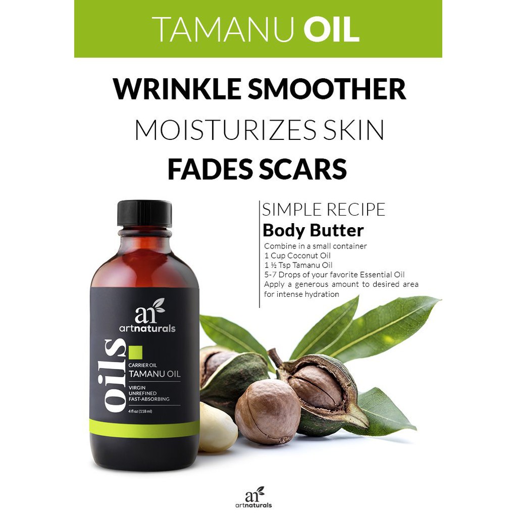 [Nhập USA] ✅ Tinh Dầu Mù U Tamanu Oil | Artnaturals | TOP 1 Bán Chạy Tại Mỹ | BigBuy360 - bigbuy360.vn