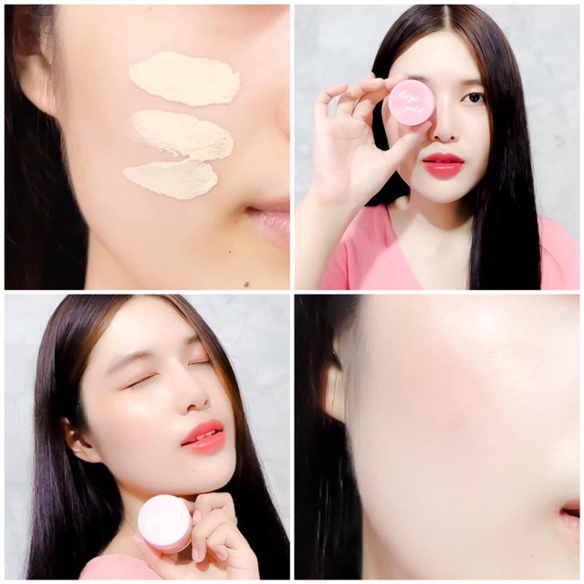 Kem Phấn Rose Gold Sun Skin makeup làm đẹp da