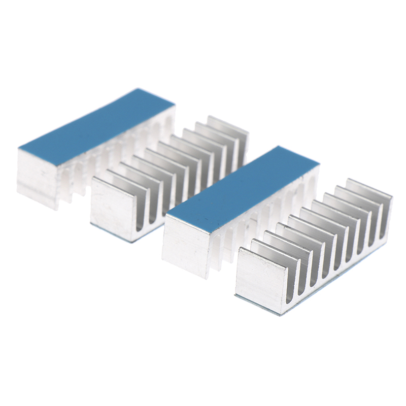 Set 10 Tấm Nhôm Tản Nhiệt 10x35 X 10mm Có Đệm Màu Xanh Dương Mới | BigBuy360 - bigbuy360.vn