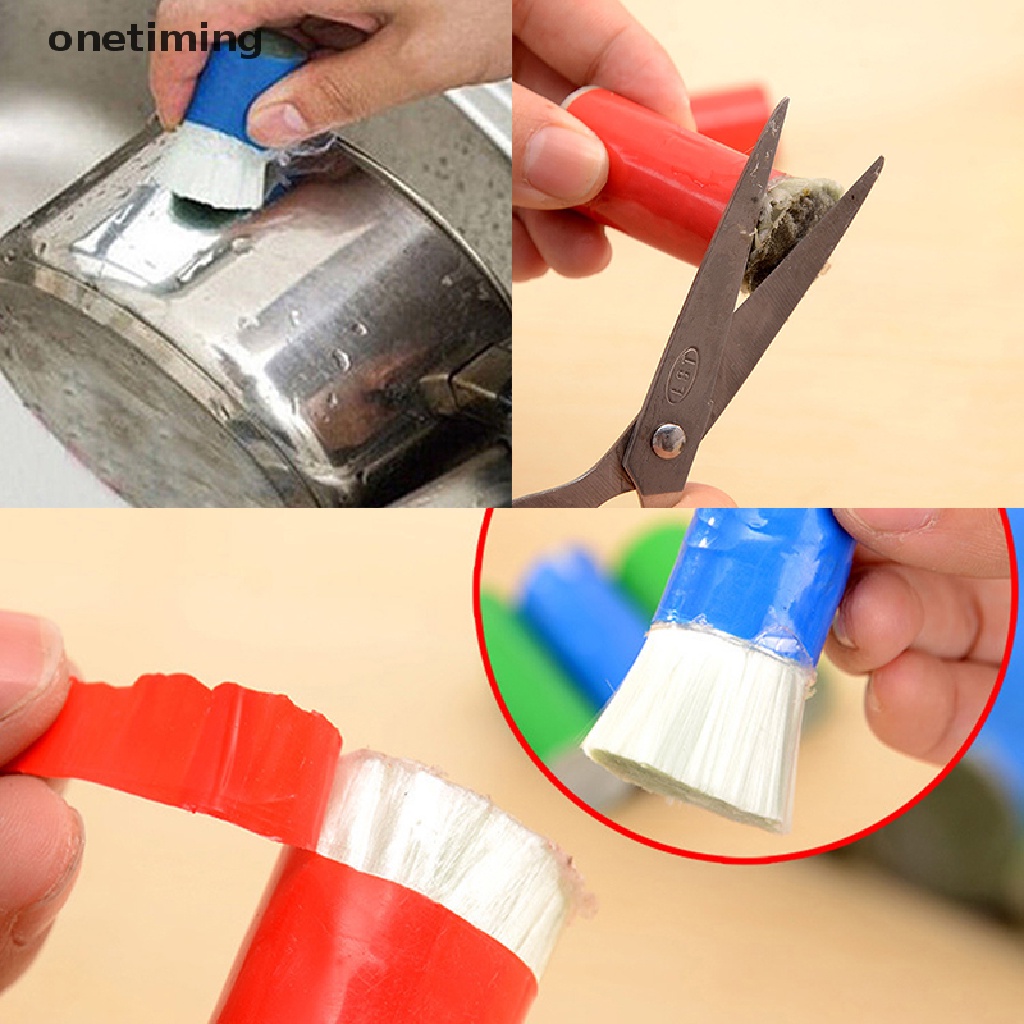 Otvn Magic Stainless Steel Metal Rust Remover Cleaning Detergent Stick Wash Brush Jelly