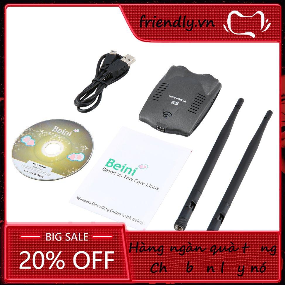 Usb Wifi Không Dây 3000mw N9100 Cho Realtek Rtl8192Fu | BigBuy360 - bigbuy360.vn