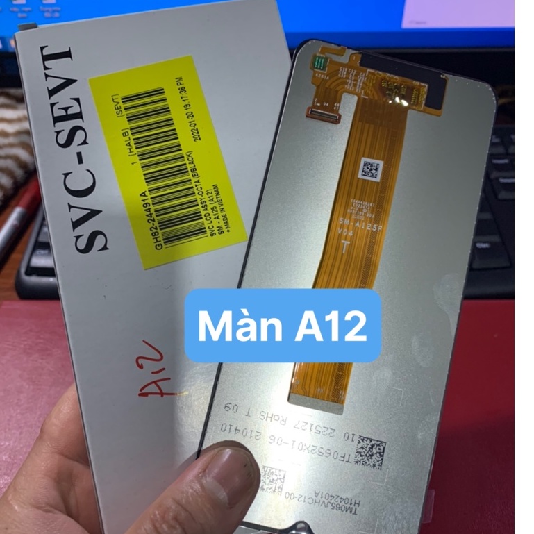 Màn hình Full bộ samsung zin hãng A12 / A02 / M12 / A32 5G / M02 zin Dùng chung