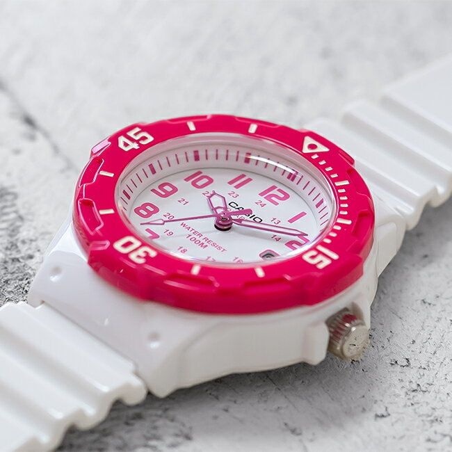 Đồng hồ Casio Nữ Dây Nhựa LRW-200H-4BVDF bill Hàn bill Hàn