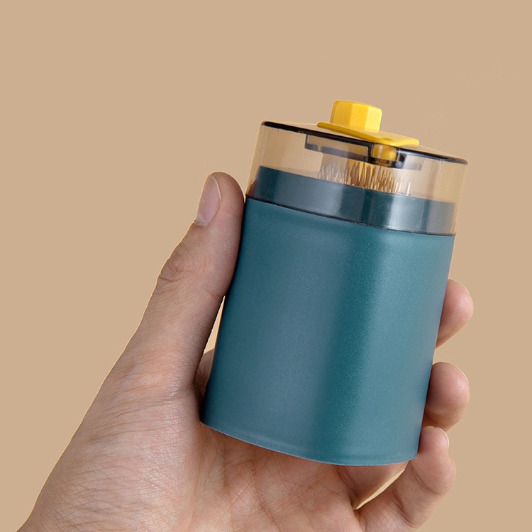 Hộp Đựng Tăm Xỉa Răng Sáng Tạo/Hộp Đựng Tăm Xỉa Răng Thông Minh Có Nút Nhấn Tự Động Bật Tăm Lên