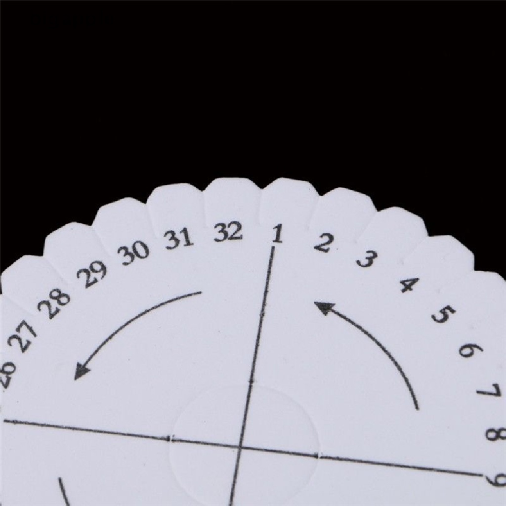 bigapple Round Square Handmade Beading Cord Disk Braiding Plate DIY Braided Braided Rope RDG