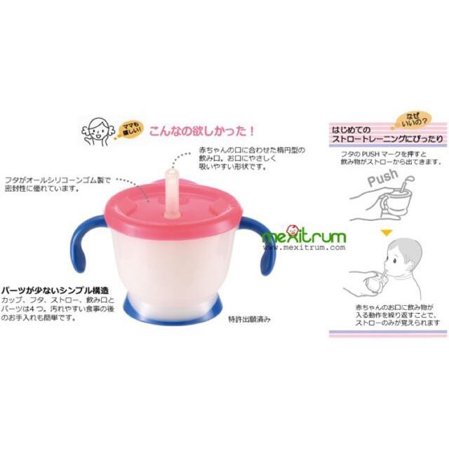 [CHÍNH HÃNG] CỐC TẬP UỐNG 3 GIAI ĐOẠN RICHELL 150ML (katydang)