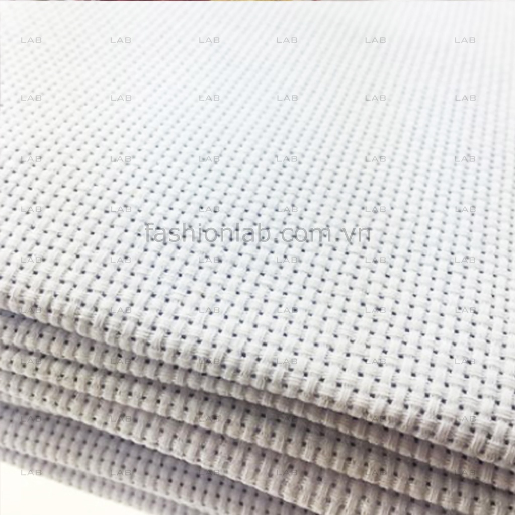 Vải cotton thêu chữ thập cross stitch #0103