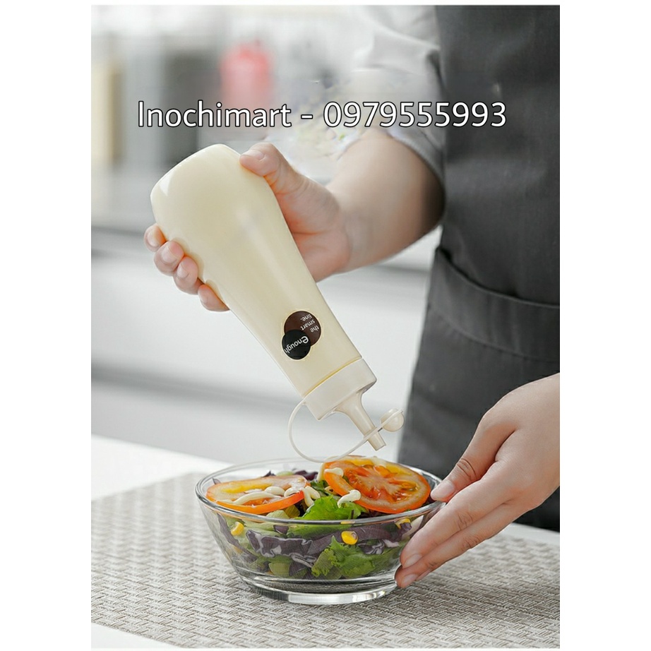 Chai đựng gia vị, nước sốt INOMATA 360 ml - Hàng Nội địa Nhật Bản