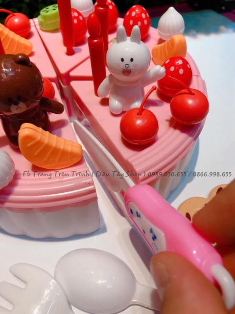 Đồ chơi Túi cắt bánh sinh nhật loại to cho bé ( ảnh&clip thật)