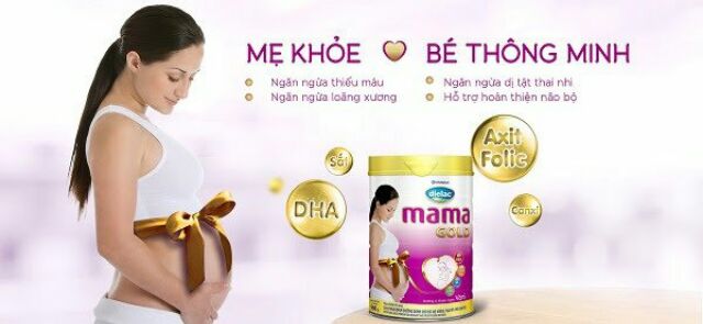 [Hàng chính hãng ] sữa bột dielac mama gold vinamilk 400g date 01/07/2021