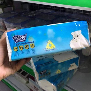 Combo 10 gói khăn giấy rút Pulppy